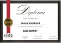 Diplom GIGI Expert – Ivana Vacíková, GIGI Laboratories, 23. 3. 2026